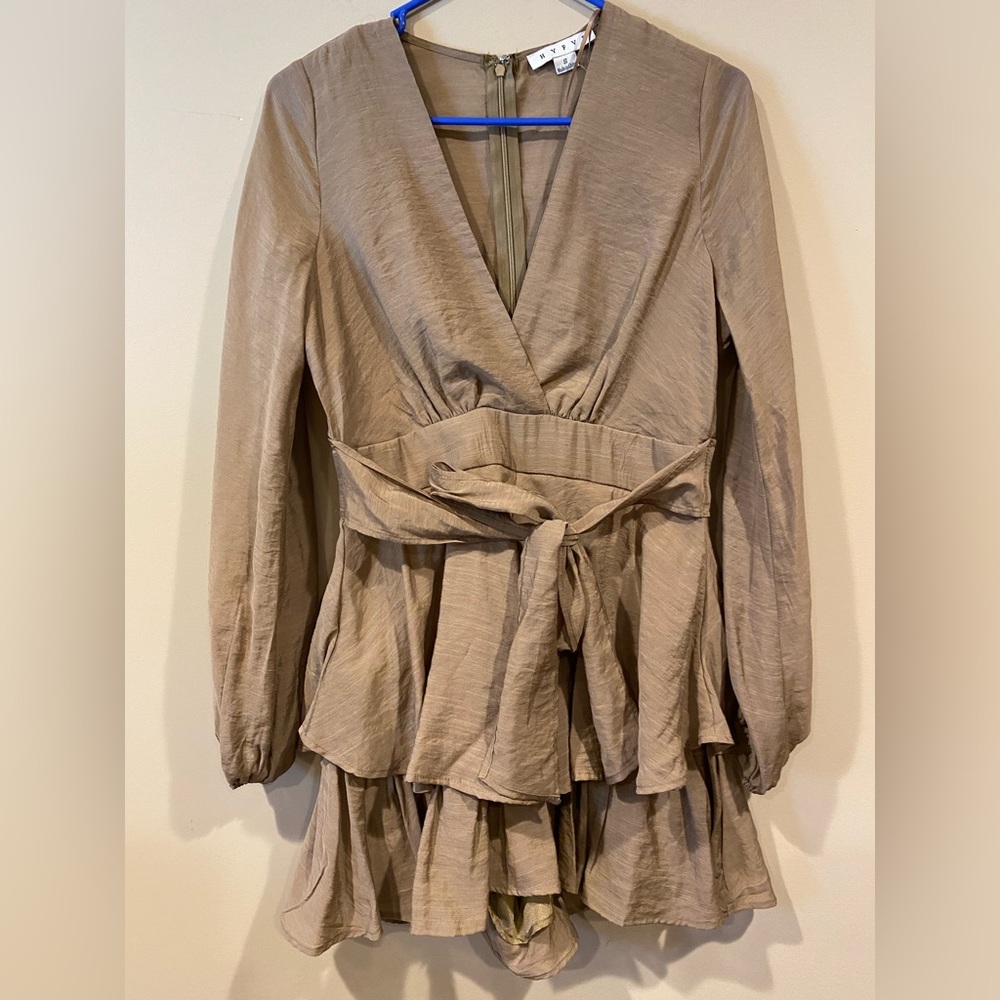 Hyfve Tan Romper, Small
